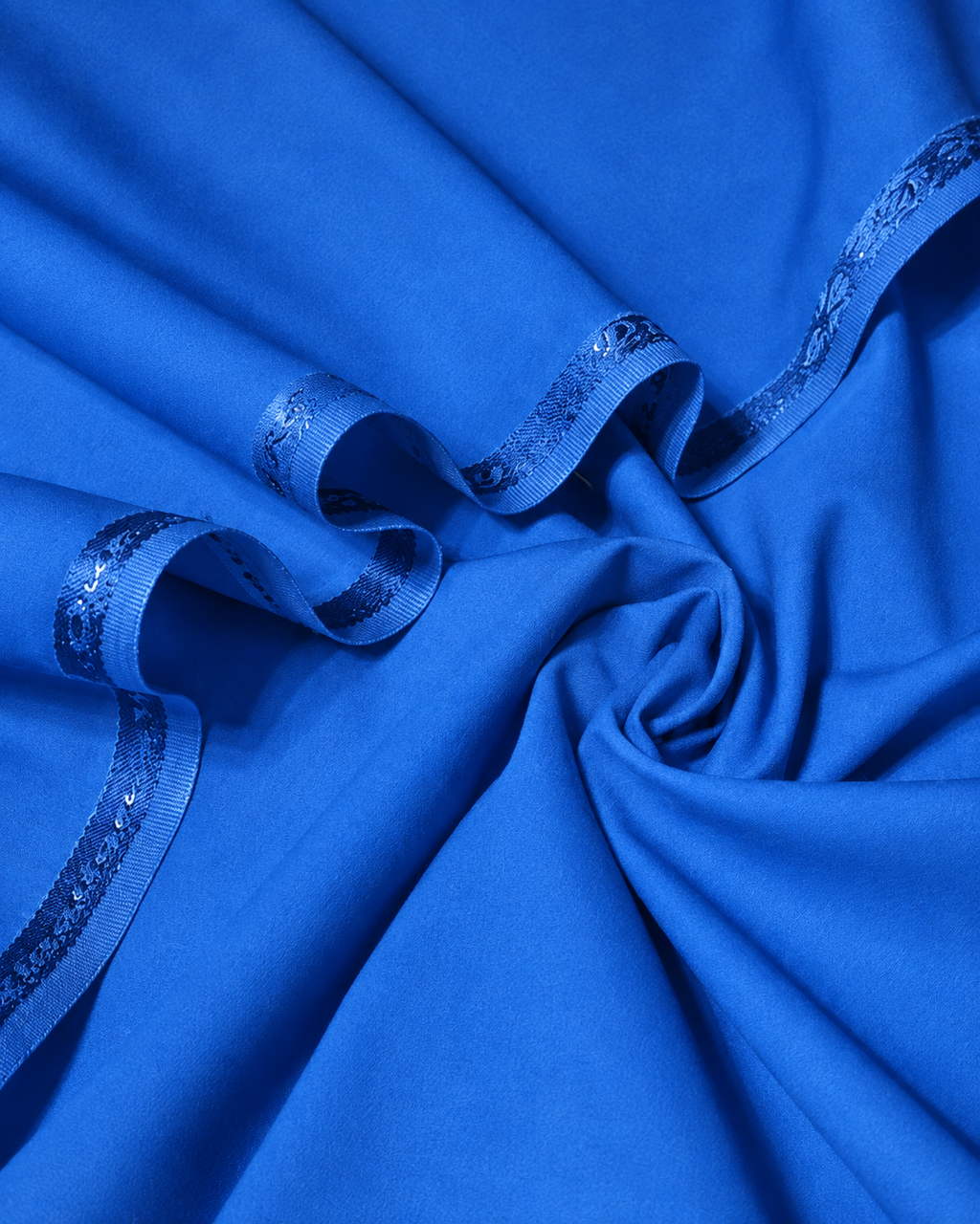 Men's Suit Bright Royal Blue Wash & Wear Unstitched