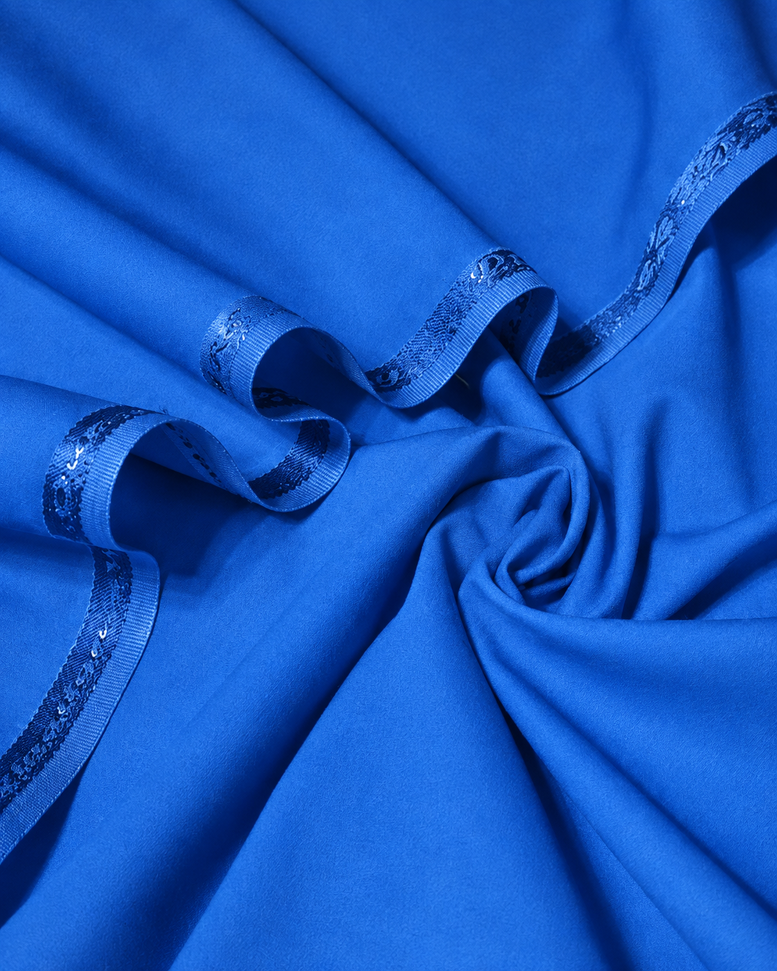 Men's Suit Bright Royal Blue Wash & Wear Unstitched