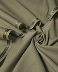 Men's Suit Olive Khaki Wash & Wear Unstitched